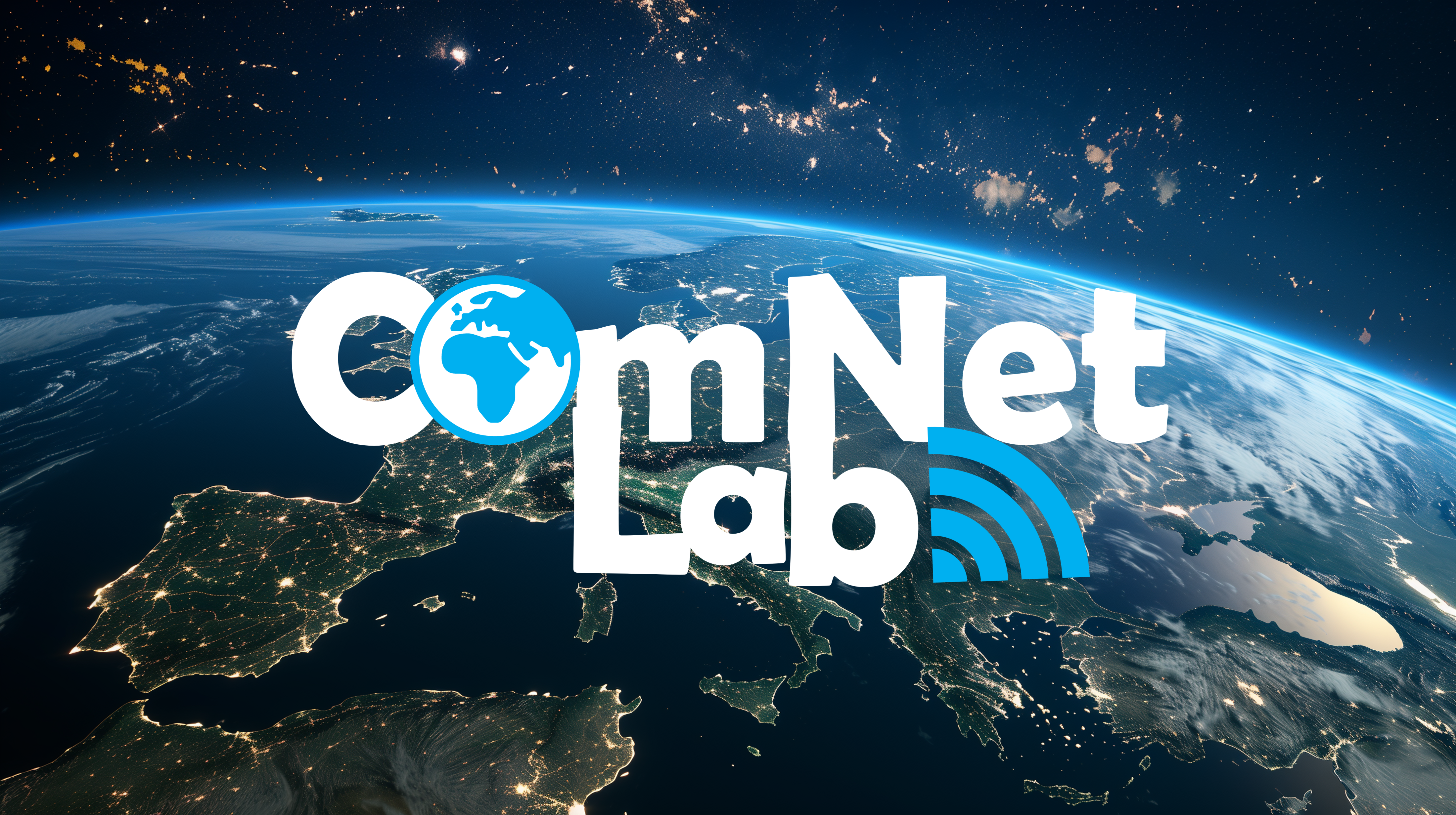 Satellite orbiting Earth showcasing telecommunications technology